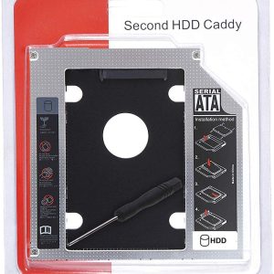 Second HDD Caddy 9.5mm – Versatile & Easy Storage Upgrade