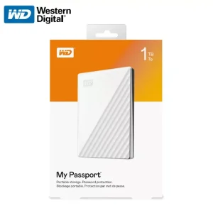 WD 1TB Portable Hard Disk top view
