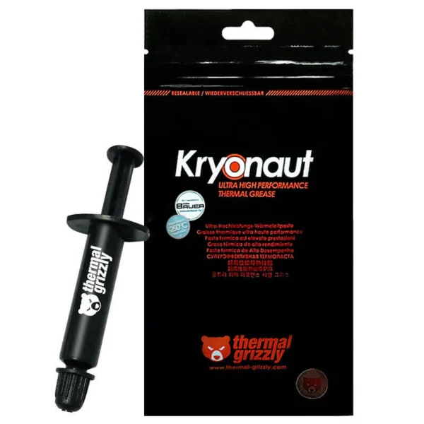 Thermal Grizzly Kryonaut Thermal Paste 1g | High-Performance Cooling for CPUs & GPUs