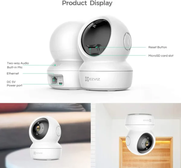 Ultimate Ezviz H6C 2MP WiFi Camera – High-Definition Wireless Security Solution - Image 4