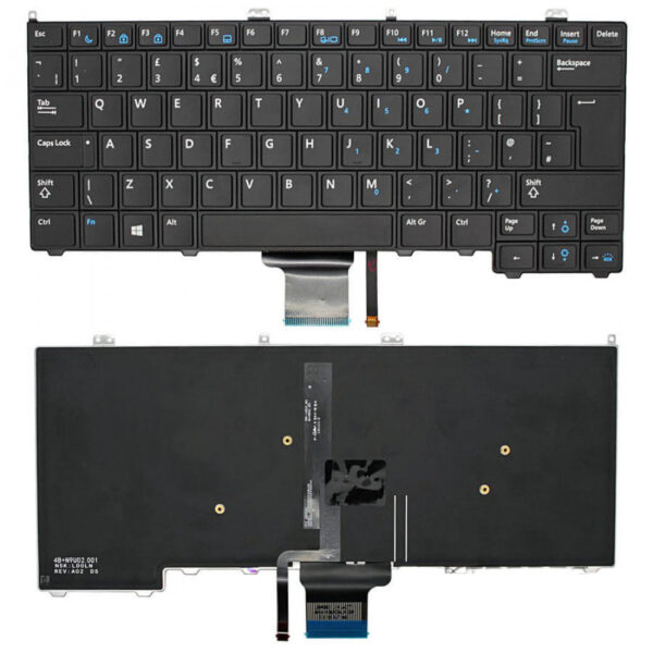 Dell Latitude E5450 E5470 Laptop Keyboard | Durable & Easy to Install