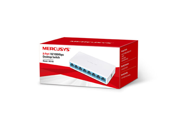 MERCUSYS MS108 10/100MBPS DESKTOP SWITCH