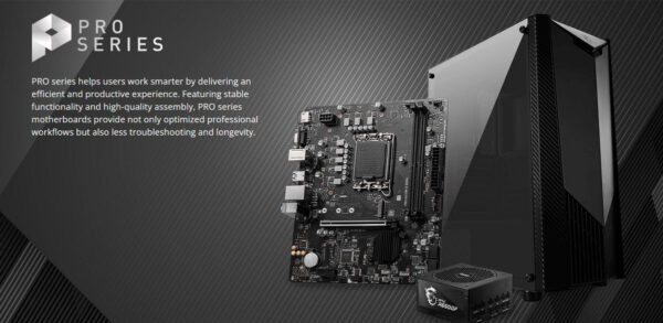 MSI Pro H610M-E Motherboard – Reliable Performance for Your PC Build - Image 2