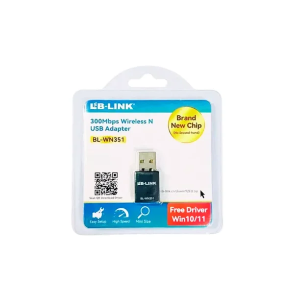 LB-Link 300Mbps Wireless N USB Adapter – Fast and Reliable Wireless Connectivity