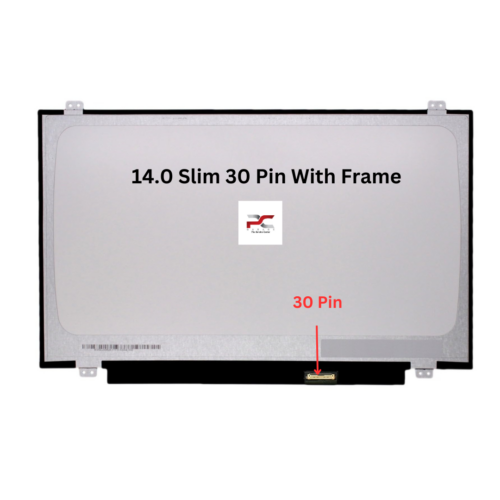 Laptop Display 14.0 Slim 30 Pin with Frame | HD Replacement Screen