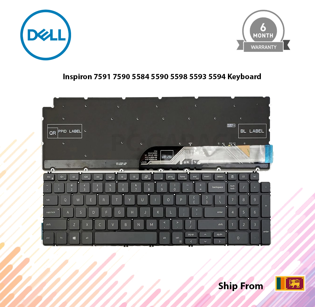 high-quality Dell Inspiron 15 3501 laptop keyboards at PC Garage in Kurunegala