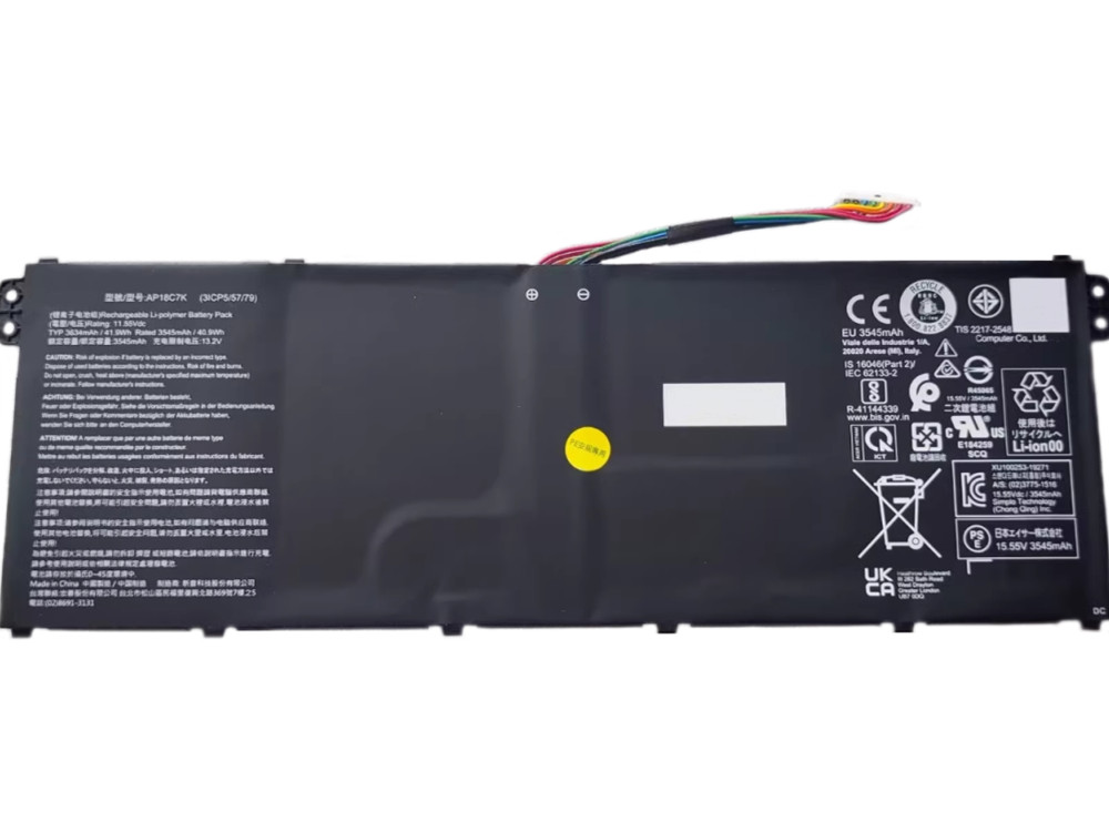 Acer Spin 5 Laptop Battery AP18C7K – High-Quality Replacement for Extended Power