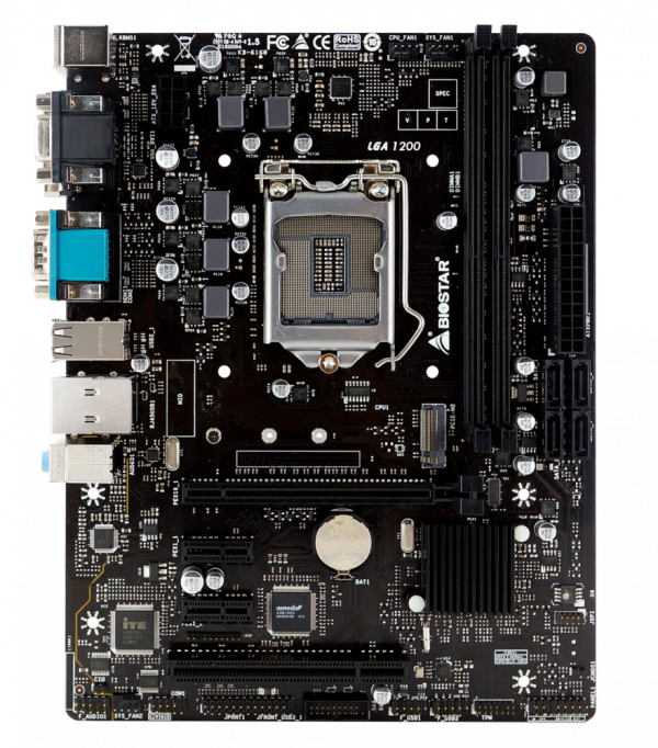 Biostar H410MH Motherboard – LGA 1200, Intel 10th & 11th Gen Support - Image 3