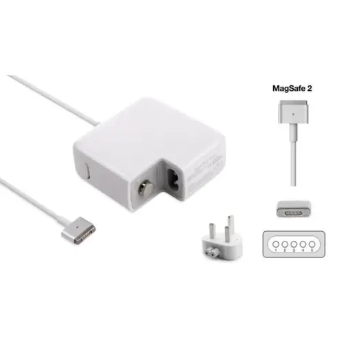 Apple MagSafe 2 Replacement Charger – 60W Power Adapter for MacBook Pro & Air