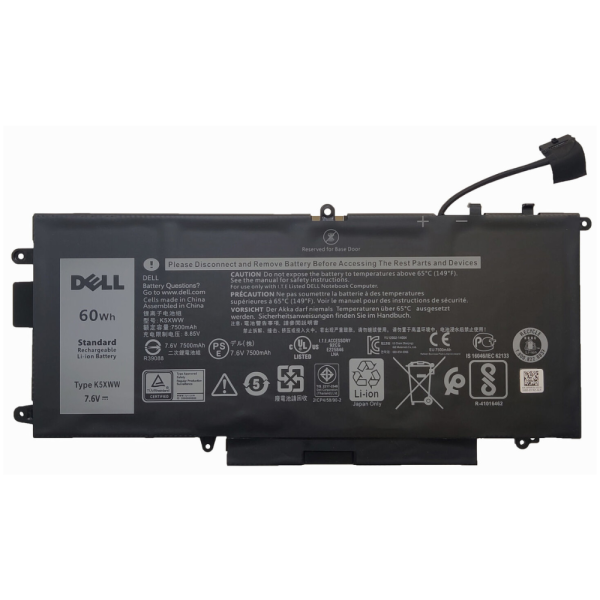 Dell Latitude 7390 Laptop Battery K5XWW 60Wh - Original Replacement