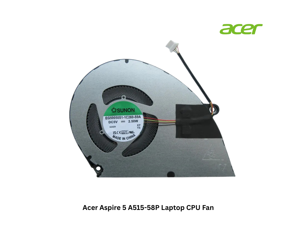 Acer Aspire 5 A515-58P Laptop CPU Fan – Original Cooling Replacement | PC Garage