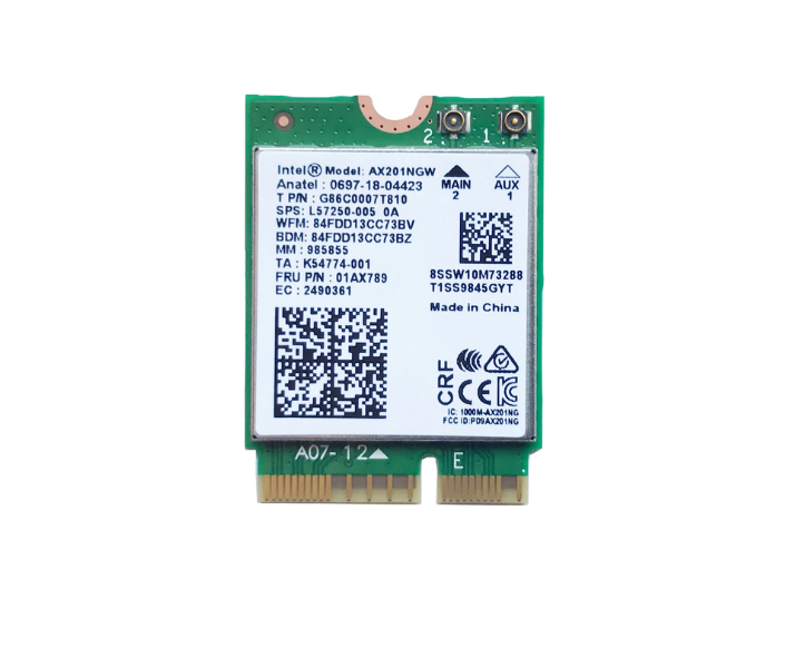 Intel AX201NGW WiFi Card – WiFi 6 & Bluetooth 5.2 Laptop Upgrade | PC Garage