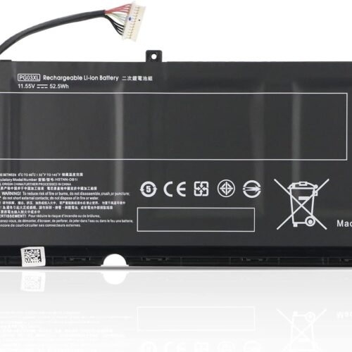HP PG03XL Laptop Battery – Replacement for HP Pavilion Gaming 15-DK, 15-EC & Spectre x360 15-AP