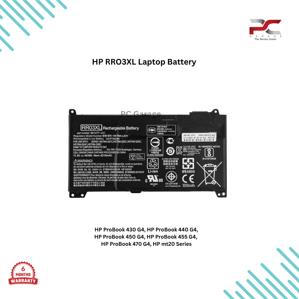 HP RR03XL Laptop Battery