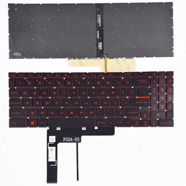 MSI GF66 Katana Keyboard Red