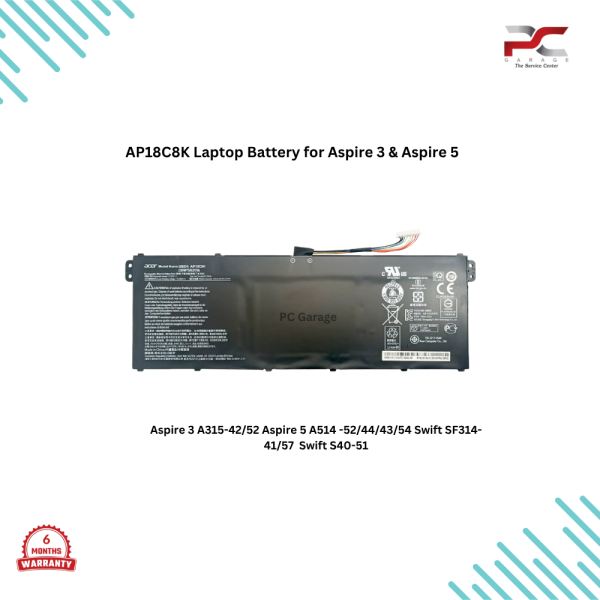 Acer AP18C4K AP18C8K Laptop Battery