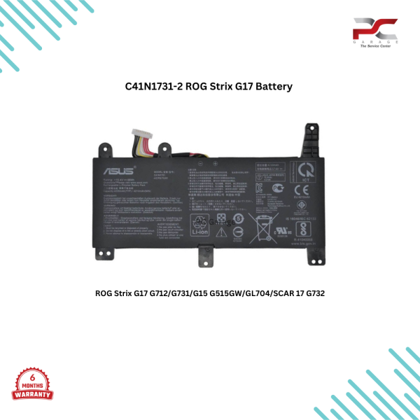 Asus C41N1731-2 ROG Strix G17 Battery