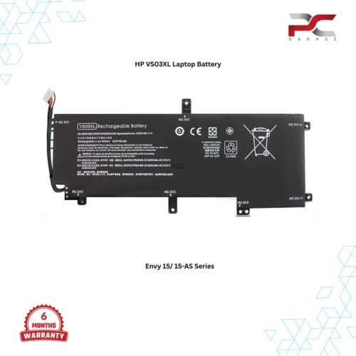 HP VS03XL Laptop Battery For Envy 15 15-AS Series