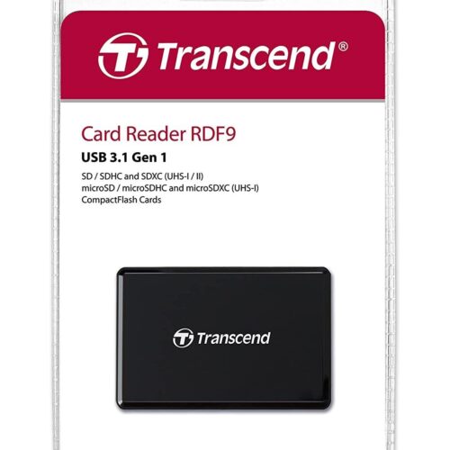 Transcend USB 3.1 Card Reader High Speed Memory Card Reader
